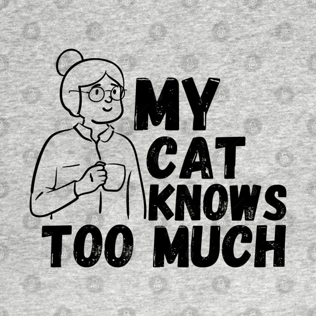 My Cat Knows Too Much by blueduckstuff